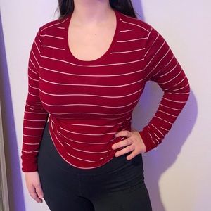 Striped long sleeve!